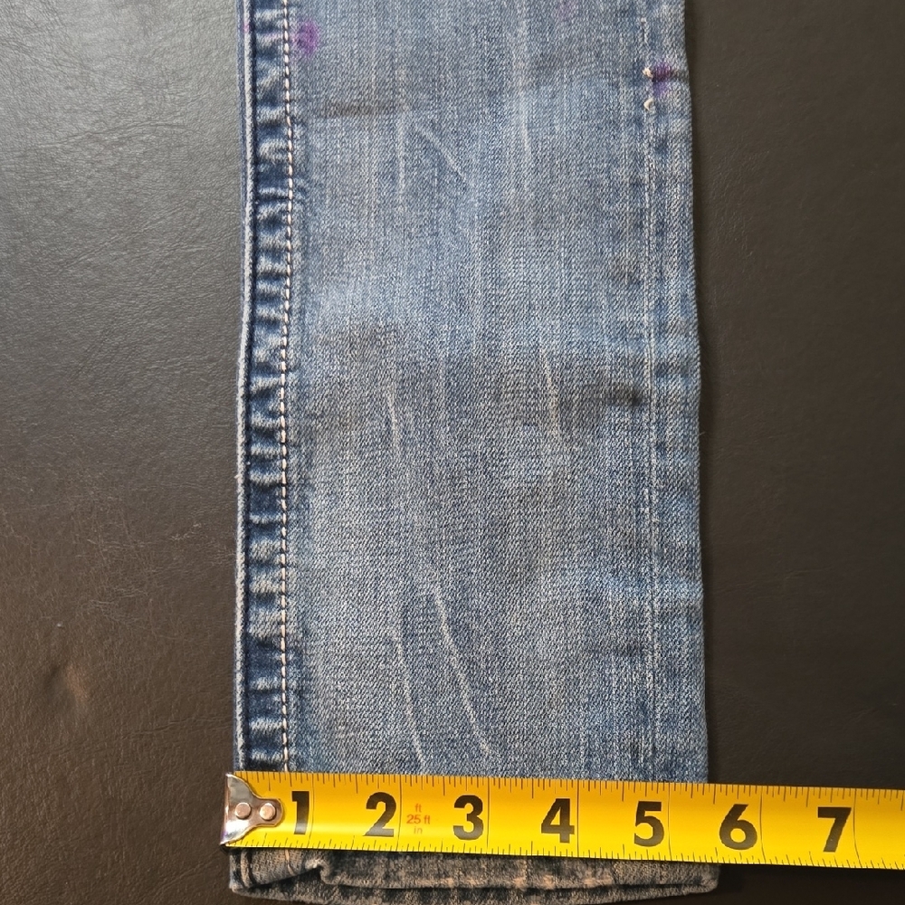 Miss Me Light Blue Skinny Jeans with Embellished Pockets - Picture 14 of 16